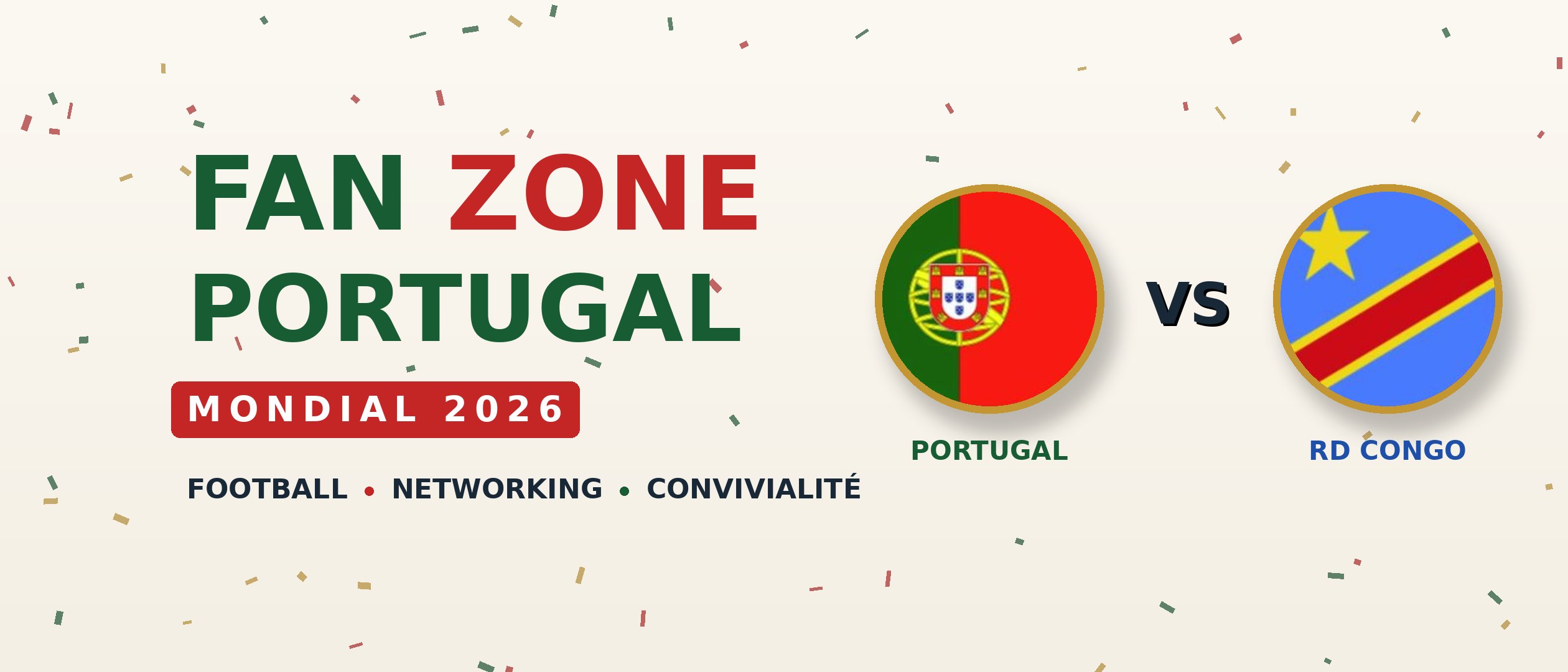 Fan Zone Portugal - Mondial 2026 : Portugal vs RD Congo