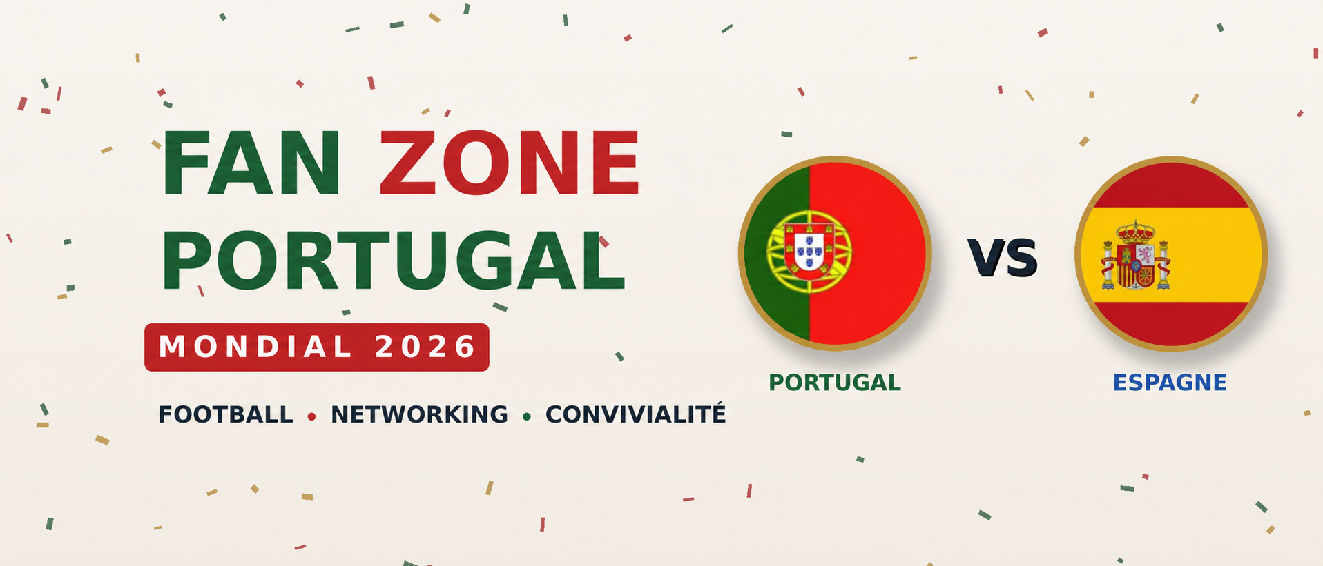 Fan Zone Portugal - Mondial 2026 : Portugal vs Espagne